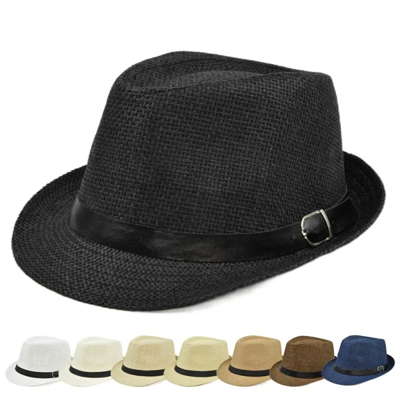 Cowboy Hat Straw - 세련되고 심플한 디자인의 해변용 햇볕 가리개