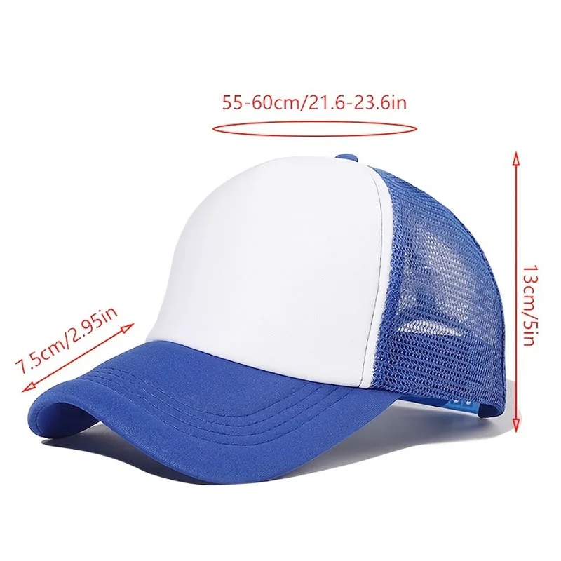 세련된 디자인의 남녀공용 기본 야구 모자, 조절 가능한 - Trucker Cap Mesh 리뷰 및 가격