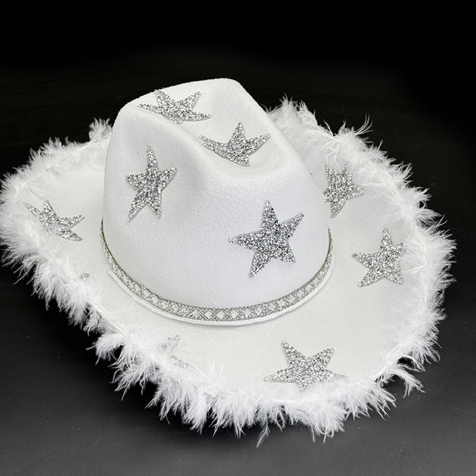 여성용 라인스톤 프린지 카우보이 모자, 넓은 챙 카우걸 - Cowboy Hat Straw 리뷰 및 가격