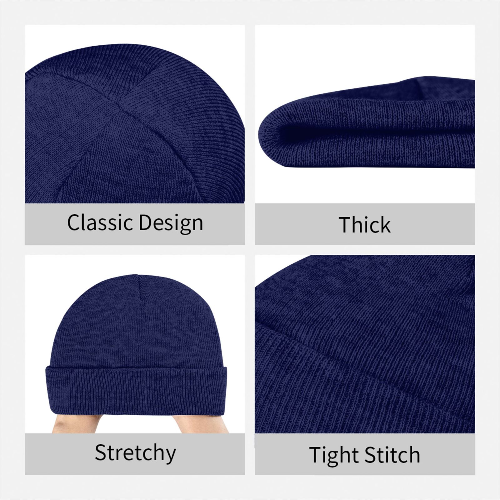 맞춤형 비니 모자, 개인 맞춤 디자인, 겨울용 니트 모 - Beanie Cuffed Knit 리뷰 및 가격